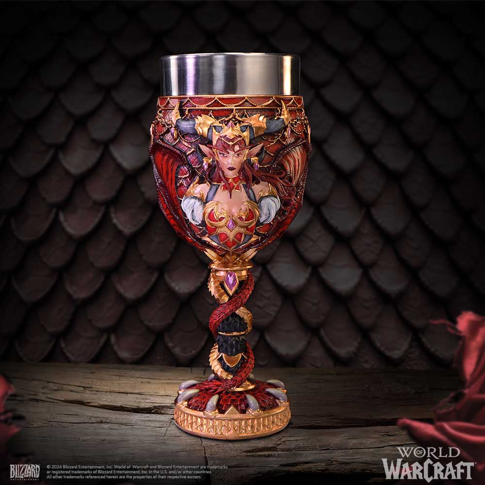 World of Warcraft Alextrasza queen of all dragons Collectible Goblet