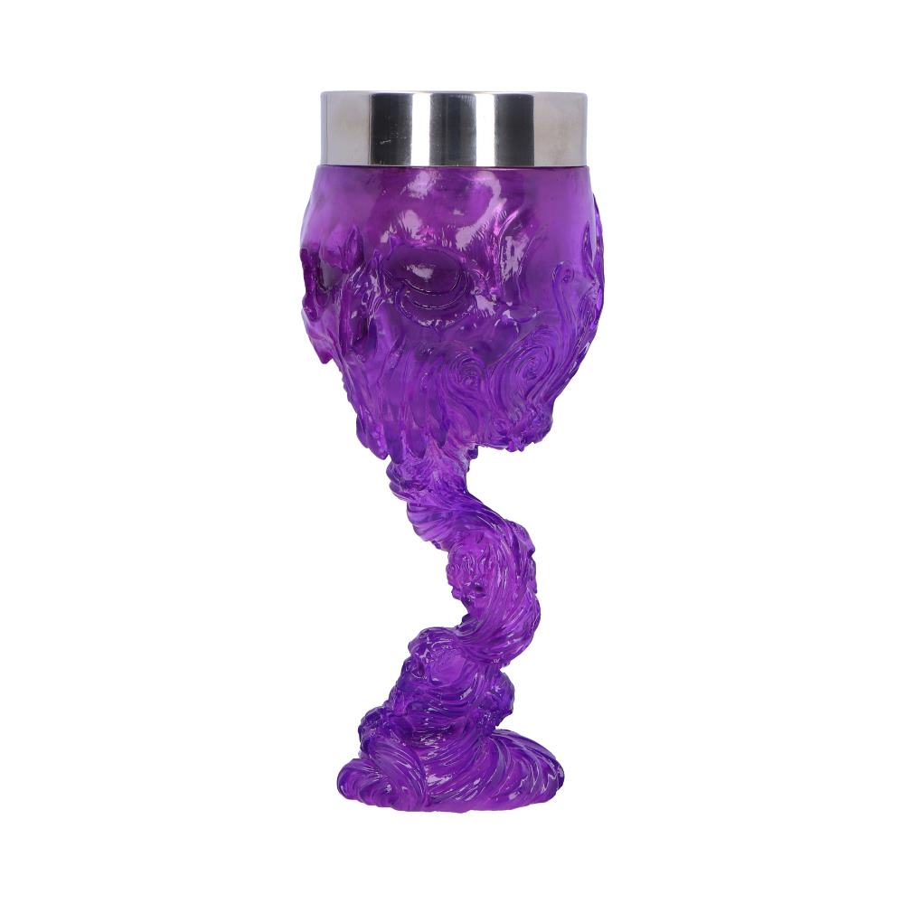 Soul Spirit Clear Purple Skull Goblet