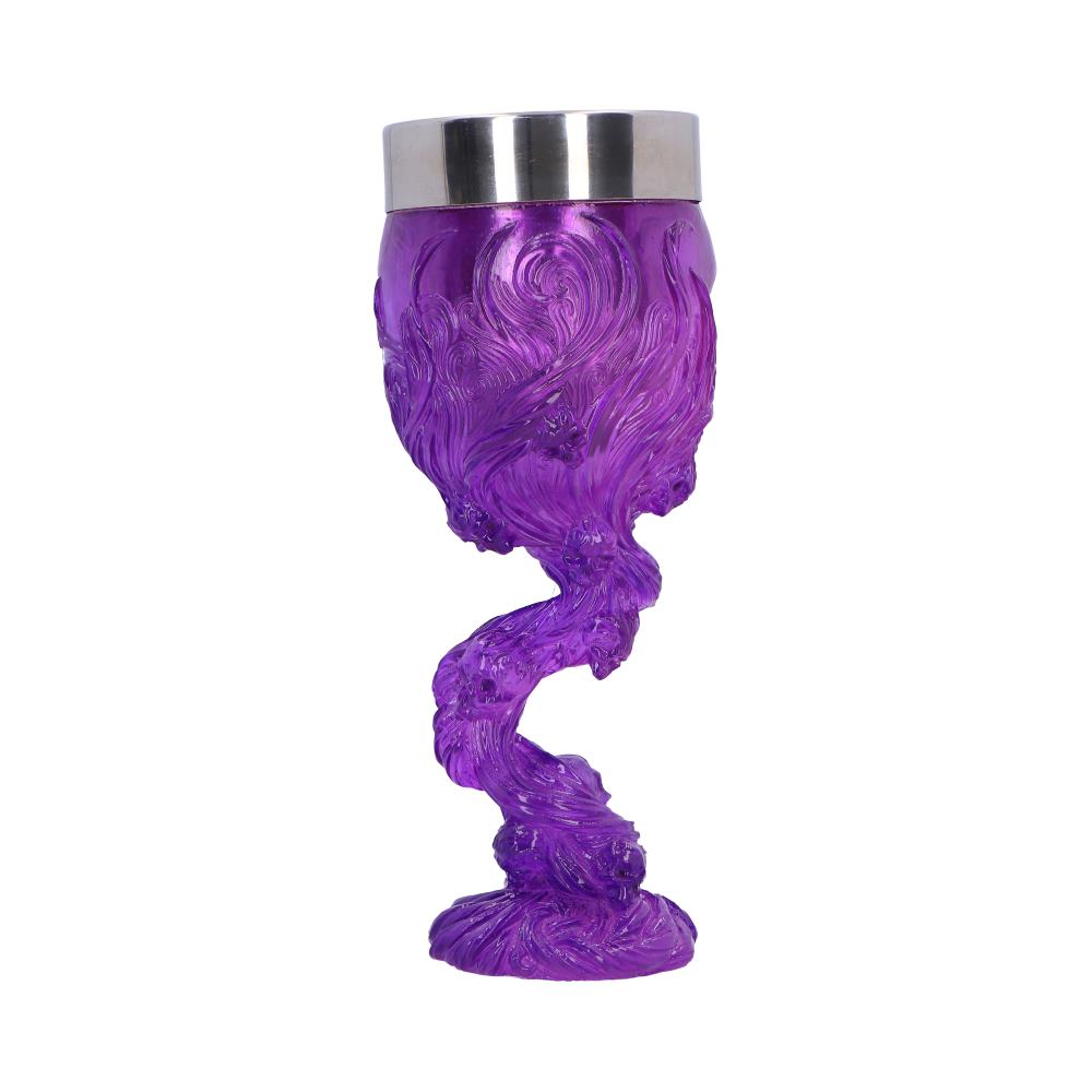Soul Spirit Clear Purple Skull Goblet