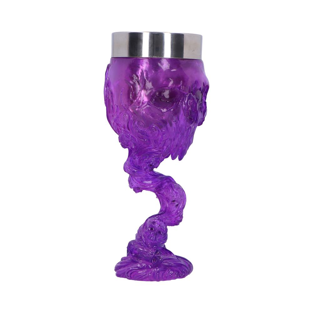 Soul Spirit Clear Purple Skull Goblet