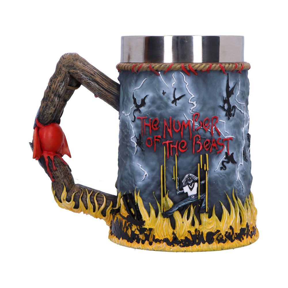 Iron Maiden The Number of the Beast Album Tankard