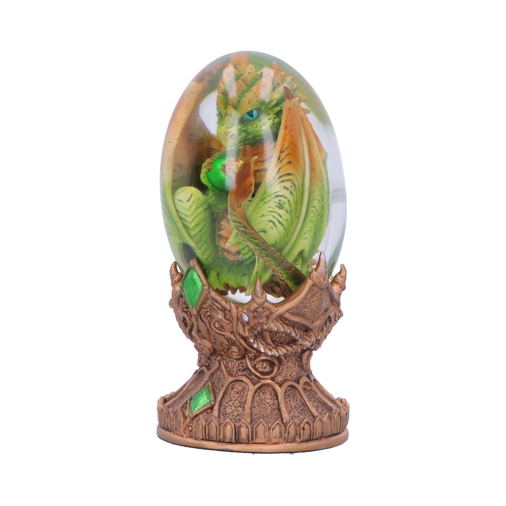 Elemental Dragonlings - Earth Dragon in Clear Egg