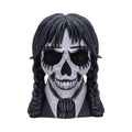 Dark Glare Gothic School Girl Skull by Nemesis Now