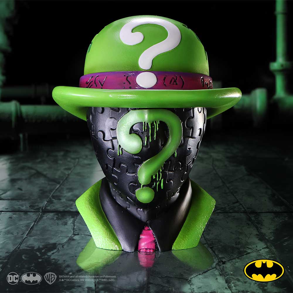 DC Batman Riddler Hat Box in green