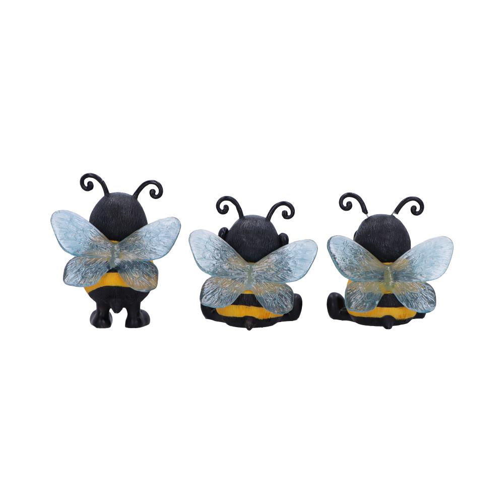 Three Wise Bees Figurines by Nemesis Now