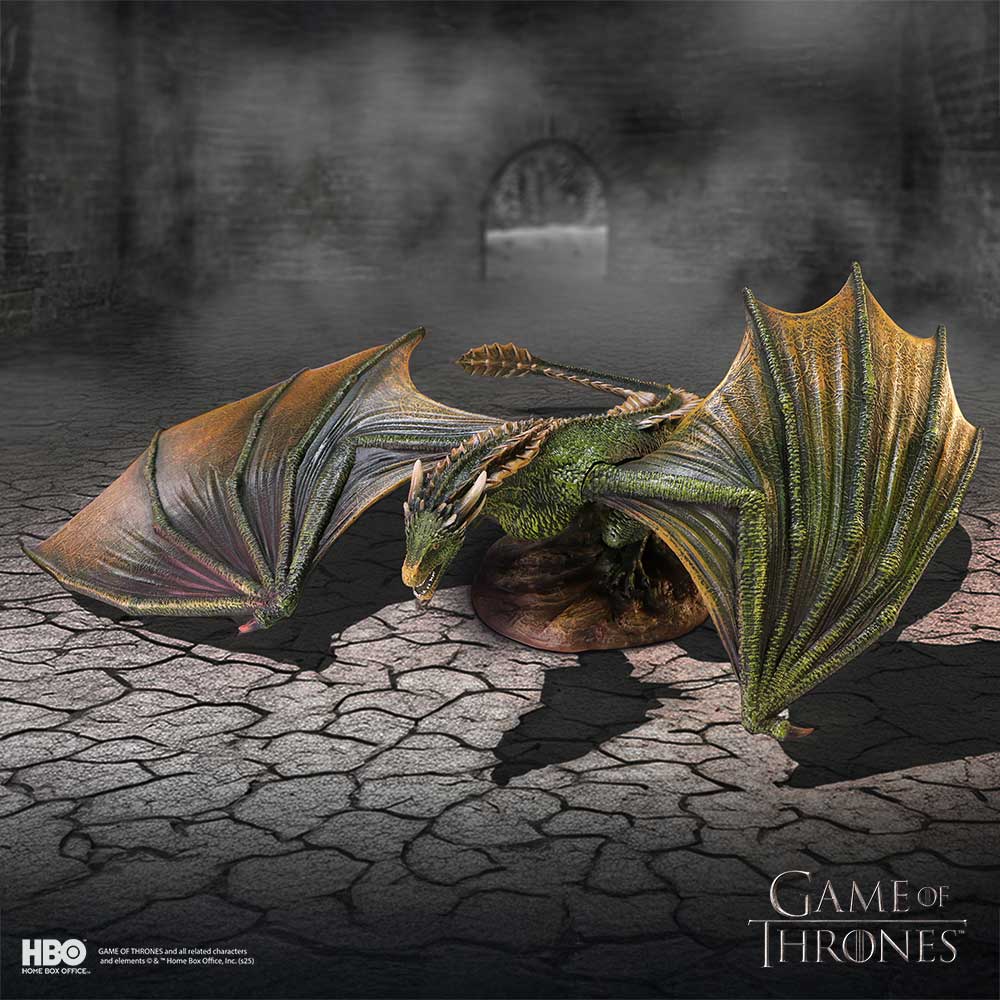 Game of Thrones Rhaegal Large Dragon Figurine