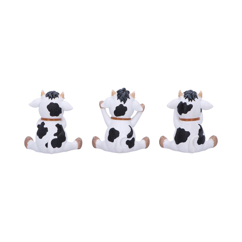 Three Wise Cows Figurines by Nemesis Now