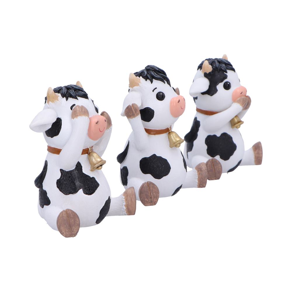 Three Wise Cows Figurines by Nemesis Now
