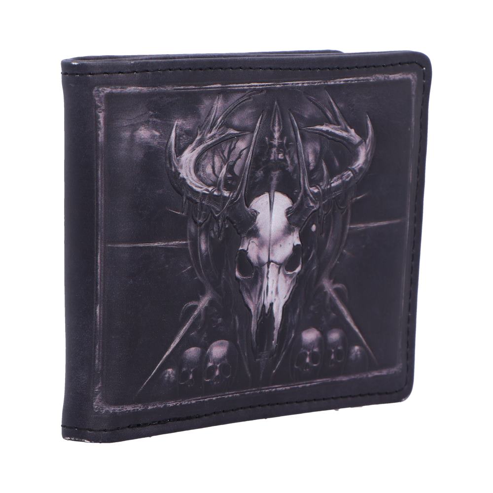 The Dark Augury Embossed Wallet 9.5cm
