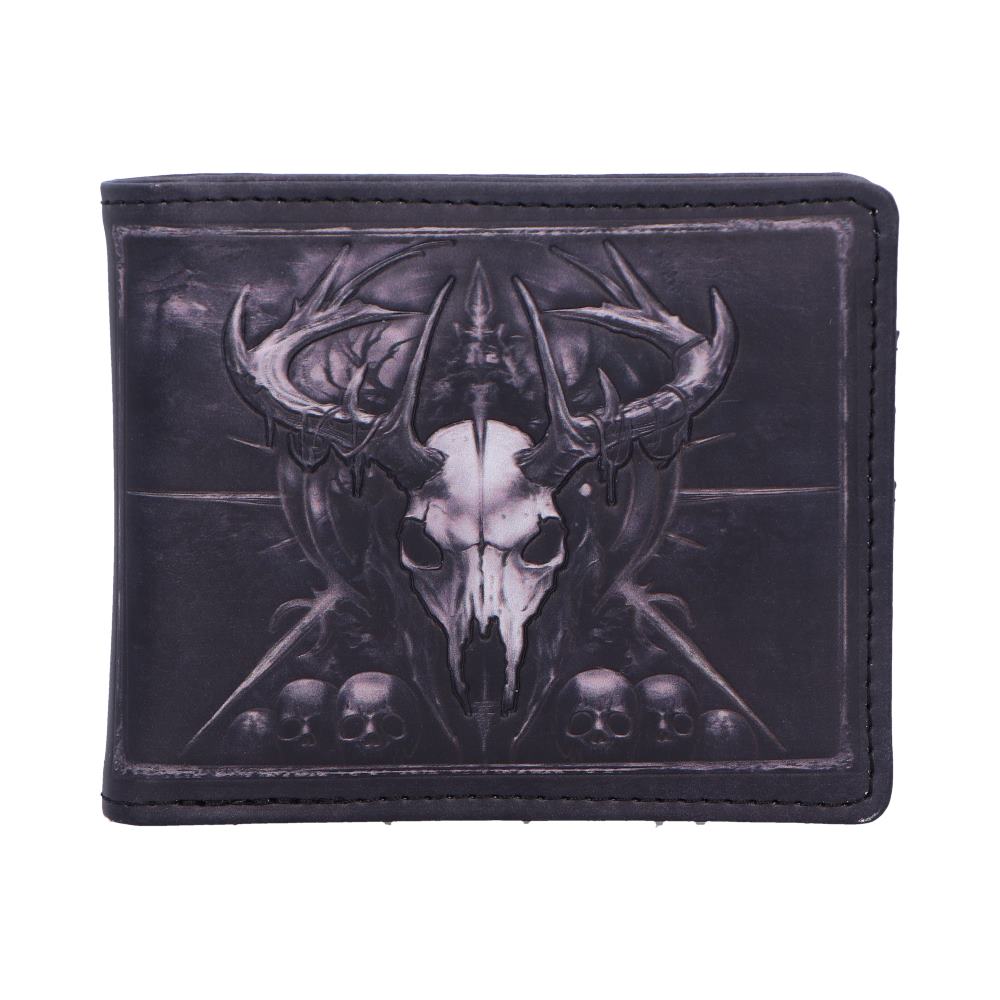 The Dark Augury Embossed Wallet 9.5cm