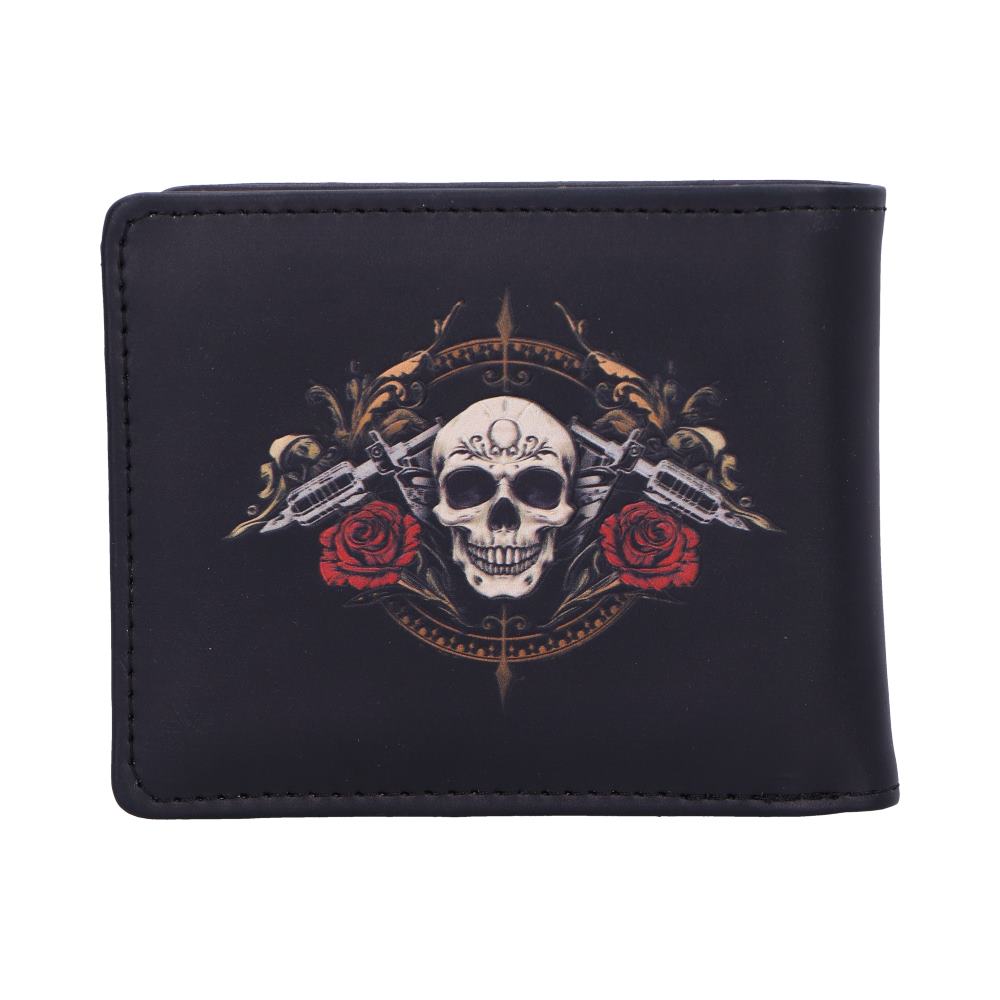 Retro Tattoo Studio Embossed Wallet 9.5cm