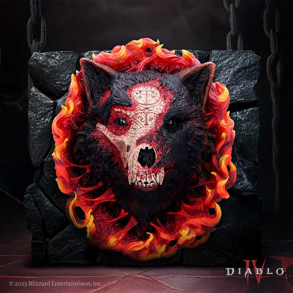 Diablo IV Mephisto Wall Plaque 29.3cm