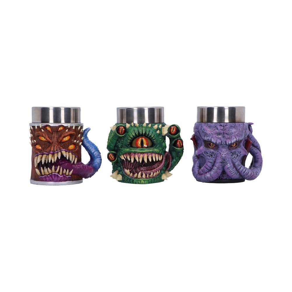 Dungeons & Dragons Mini Monster Tiny Tankards Set of 3 8.6cm