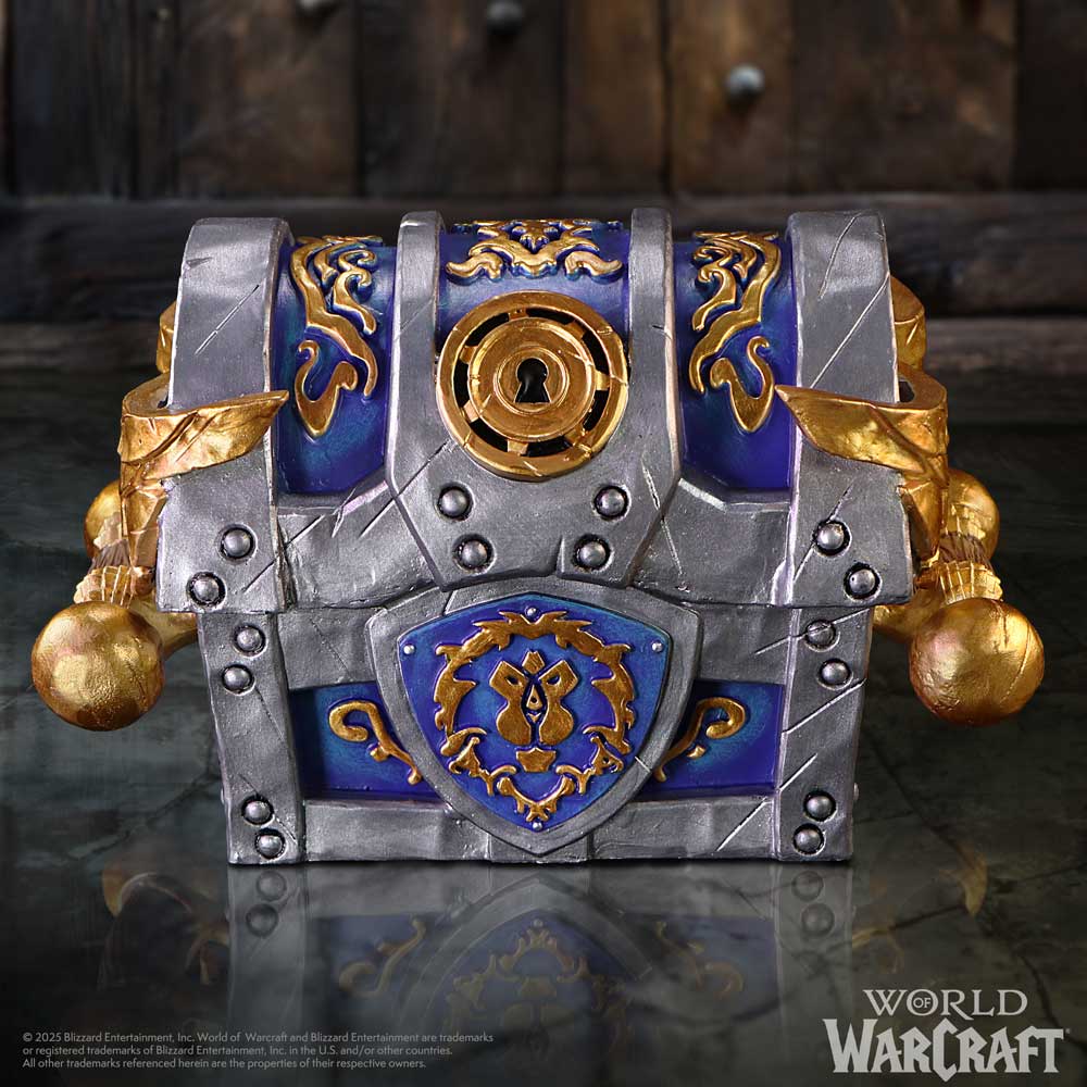 World of Warcraft Alliance Chest Box 11cm