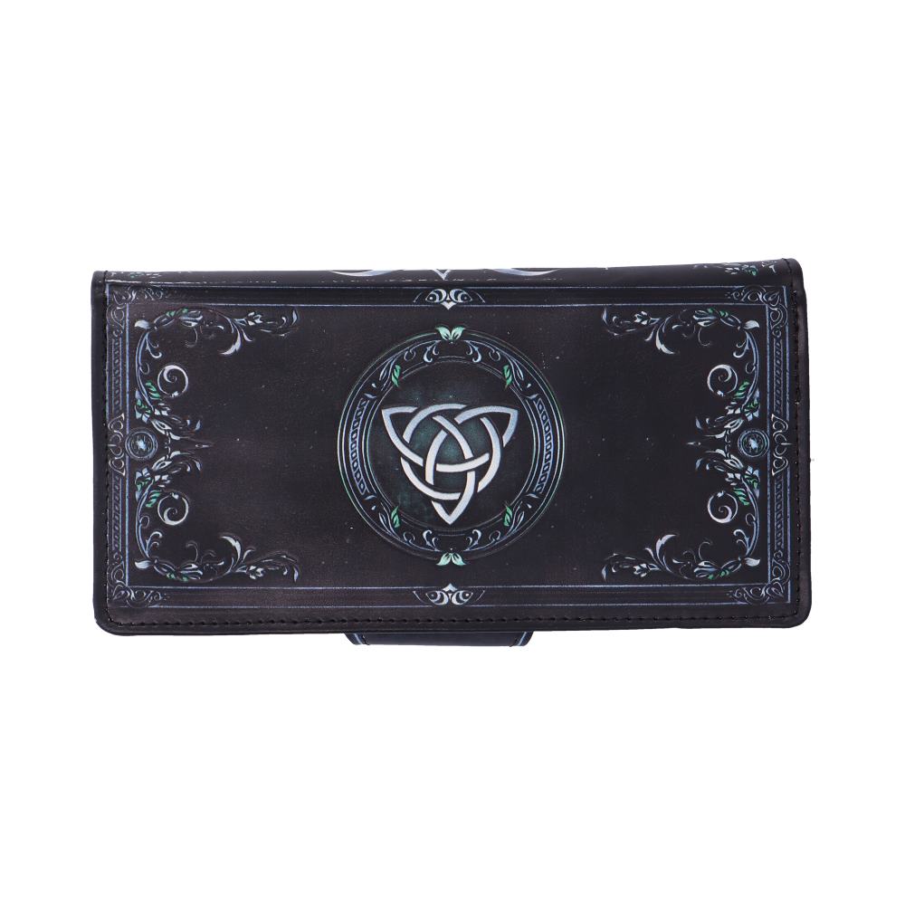 Triple Moon Embossed Purse 9.5cm