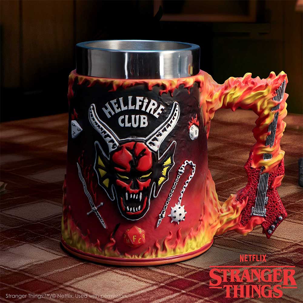 Stranger Things Hellfire Club Tankard 15.5cm