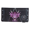Unzipped Dragon Embossed Purse by Anne Stokes
