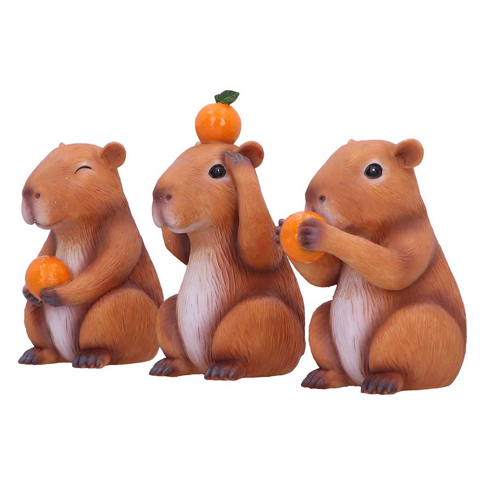 Three Wise Capybara 10.5cm