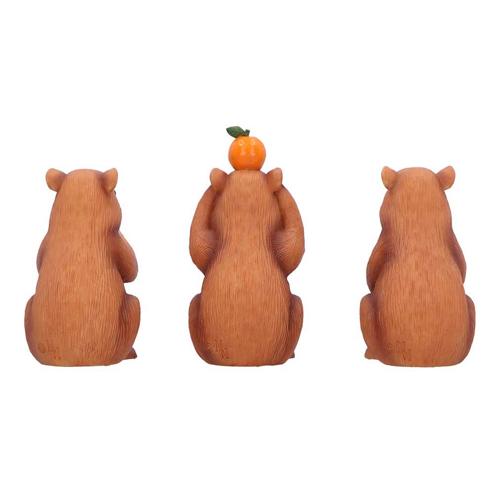 Three Wise Capybara 10.5cm