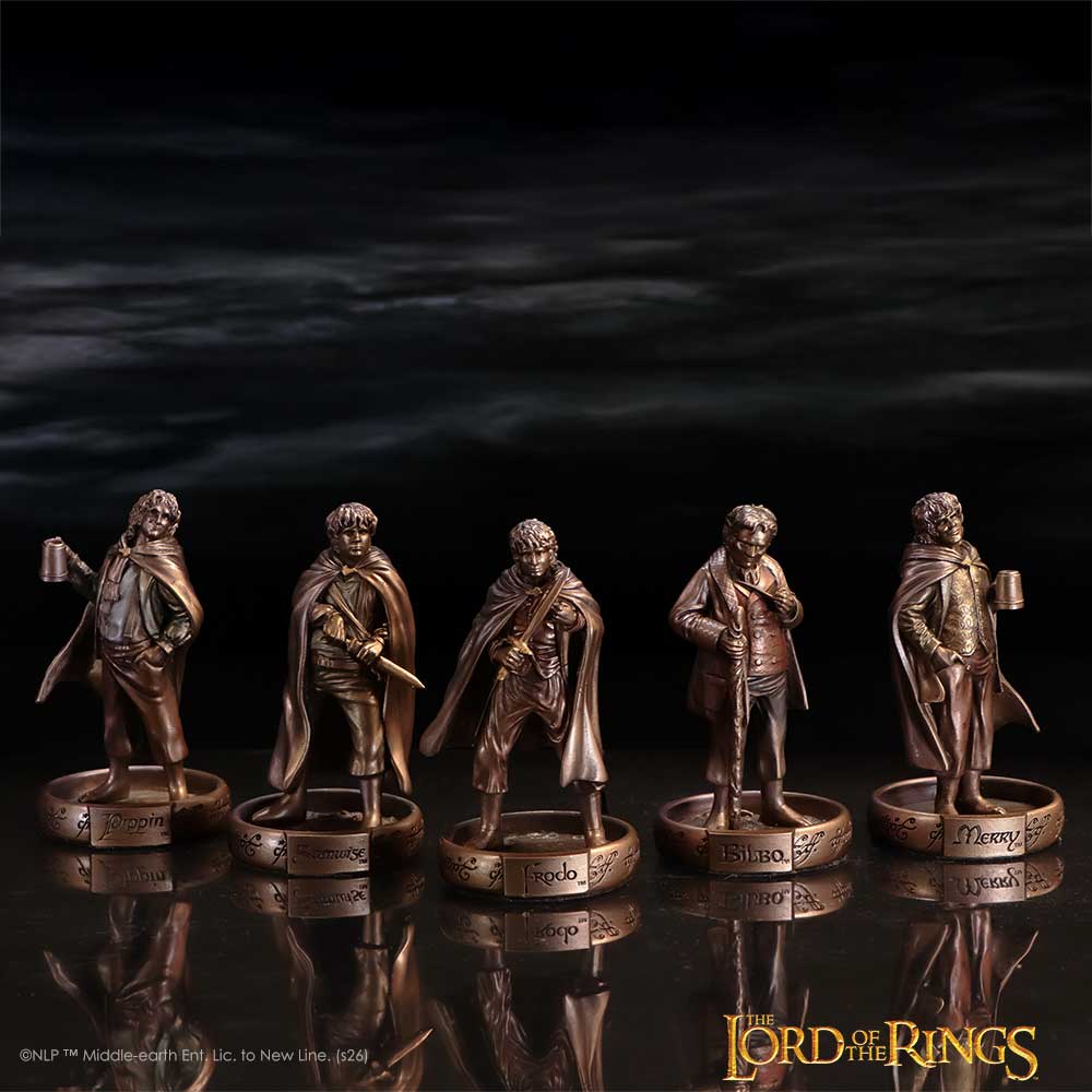 The Lord of the Rings: The Hobbits of the Shire Figurine Set 7.2cm