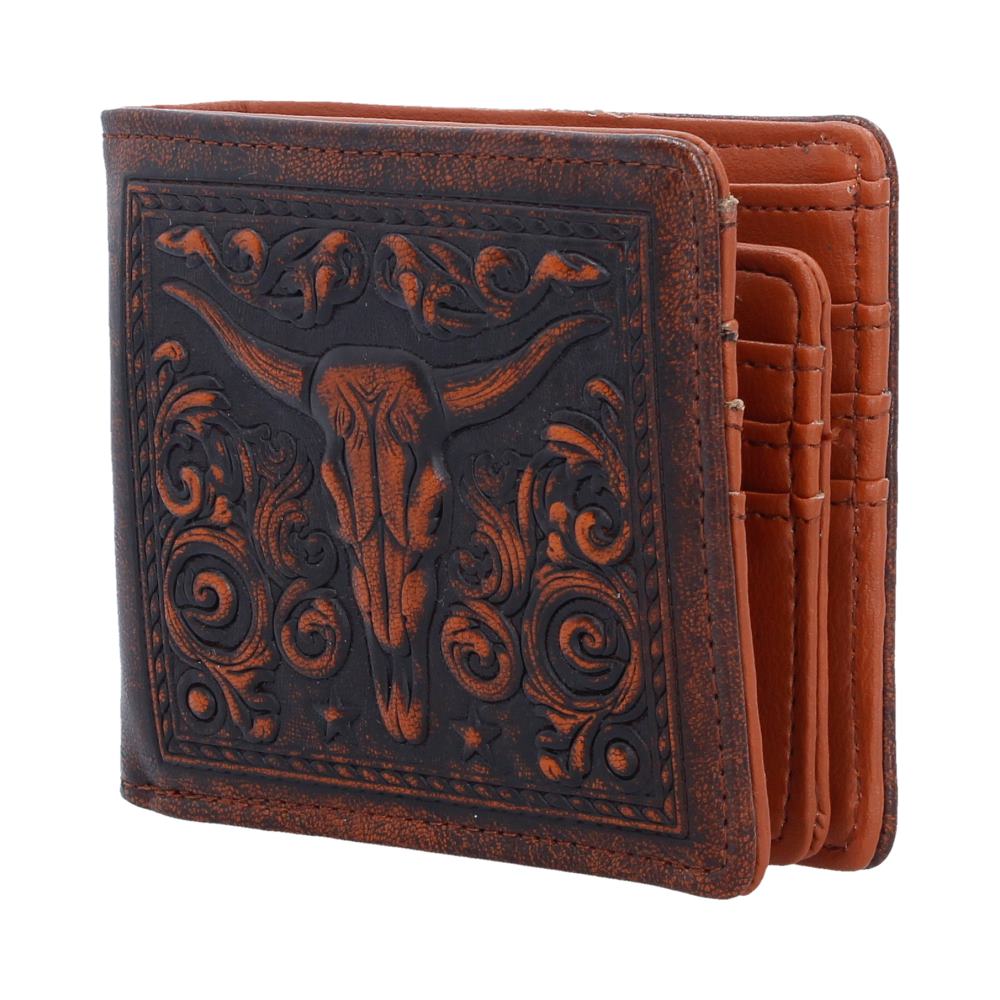 Wild West Embossed Wallet 9.5cm