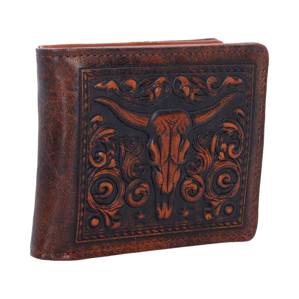Wild West Embossed Wallet 9.5cm