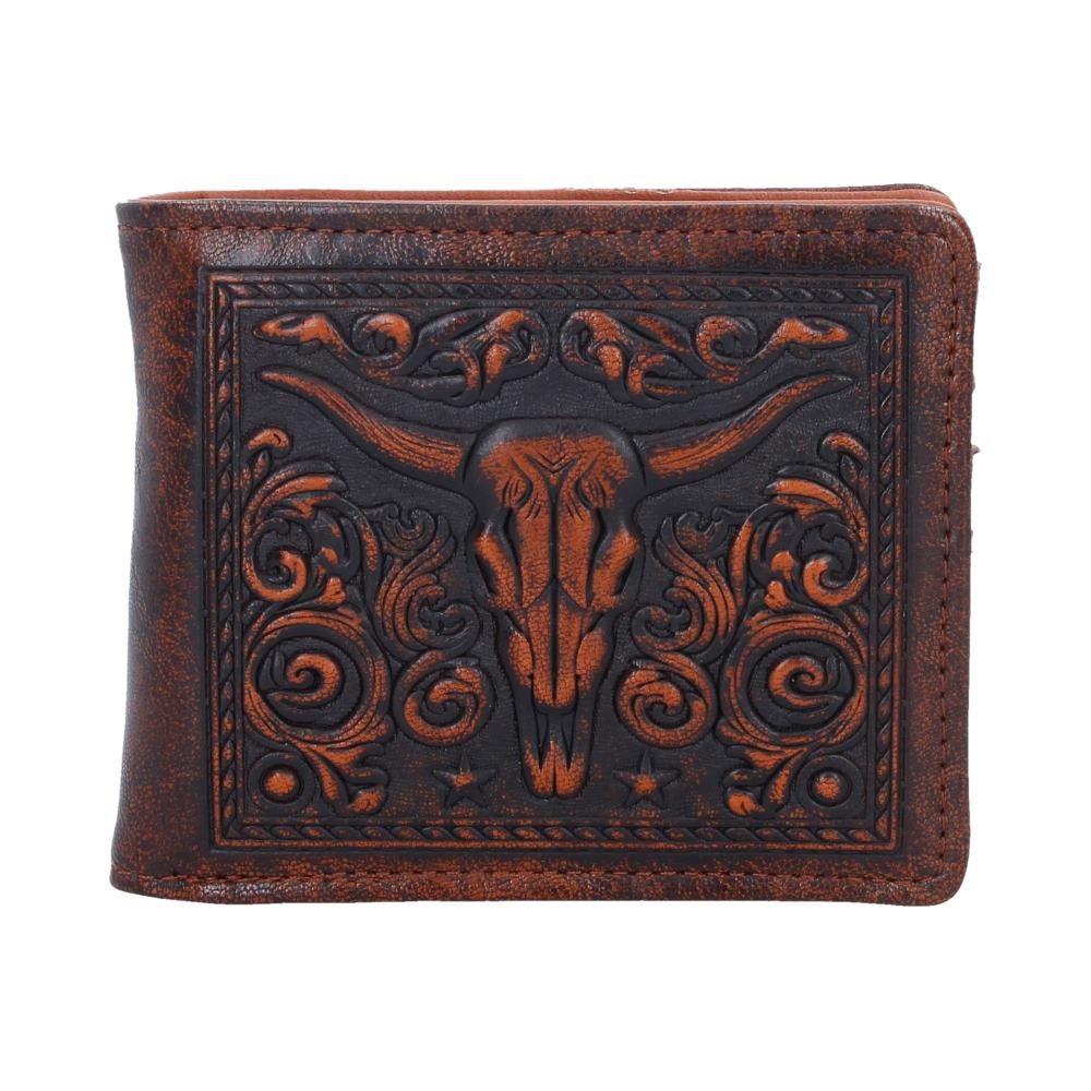Wild West Embossed Wallet 9.5cm