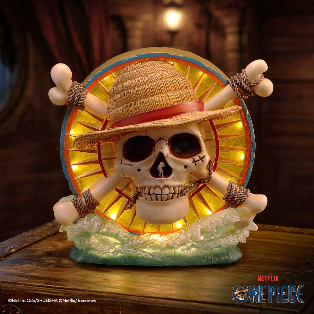 One Piece Luffy Jolly Roger LED Lamp 20.2cm
