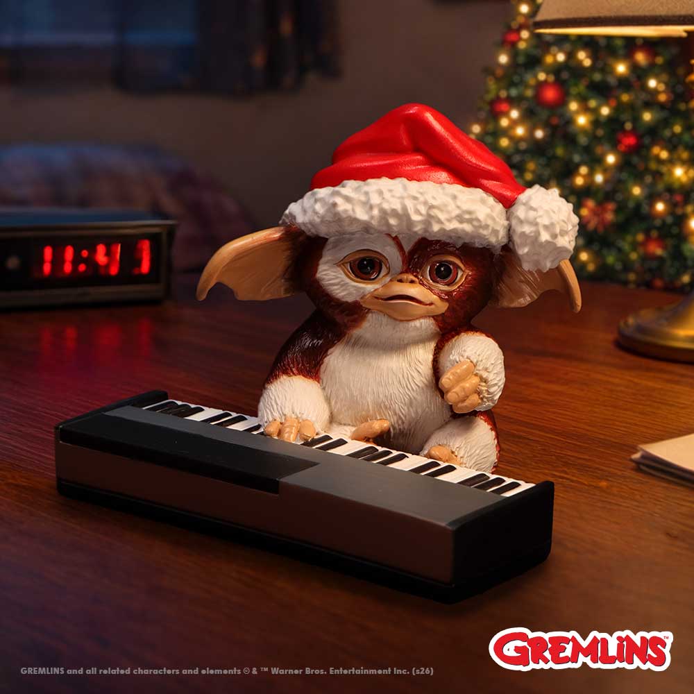 Gremlins Gizmo Jingle Piano Figurine 12cm