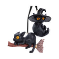 Curse and Claw Halloween Cats Hanging Ornaments (Set of 2) 7cm