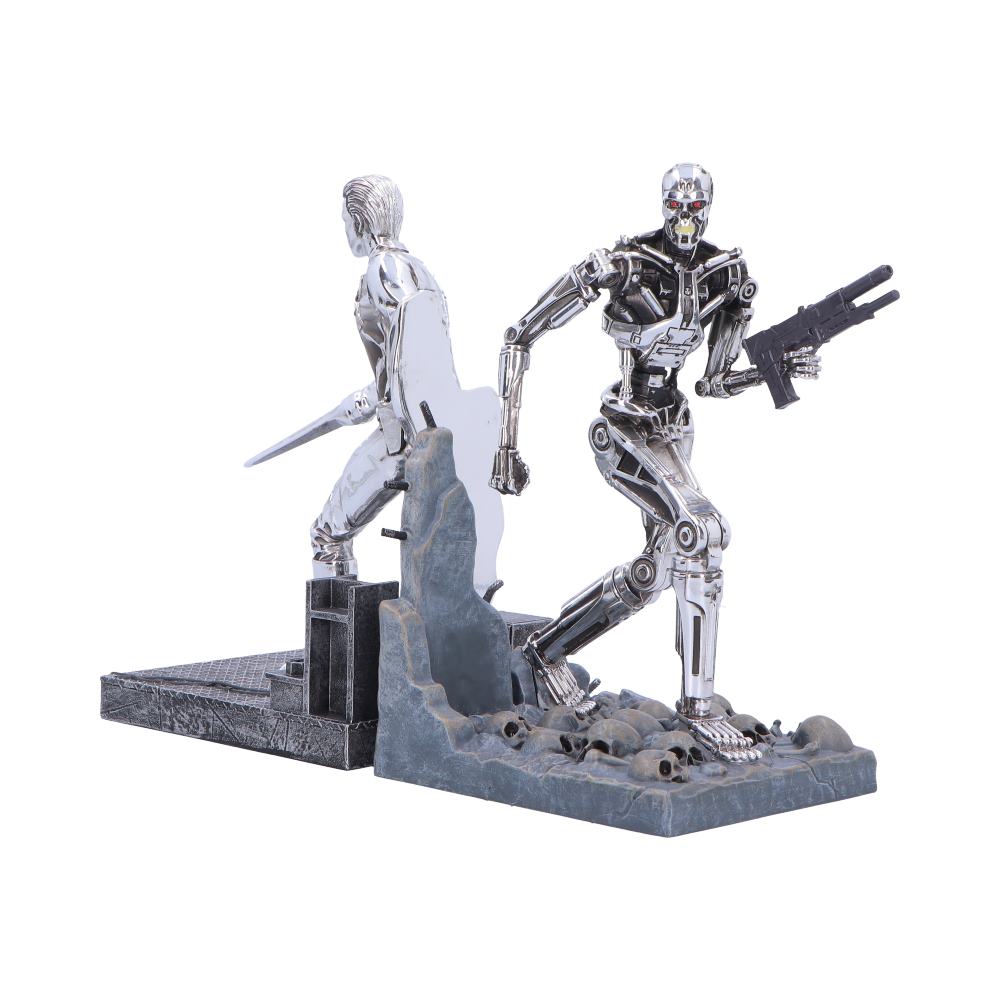Terminator 2 Judement Day: T-1000 vs T-800 Bookends 18.5cm