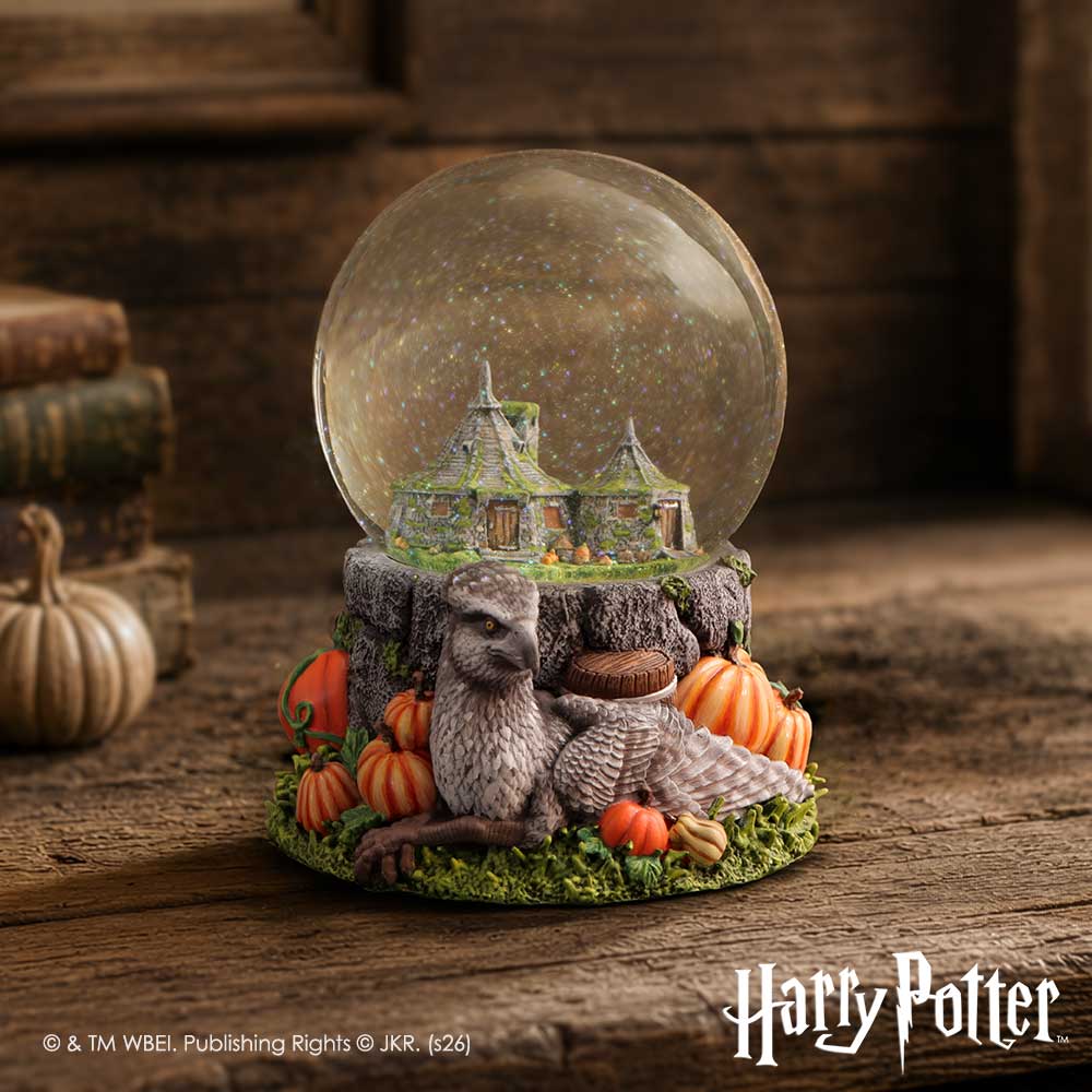 Official Harry Potter Hagrids Hut Snow Globe 14.5cm