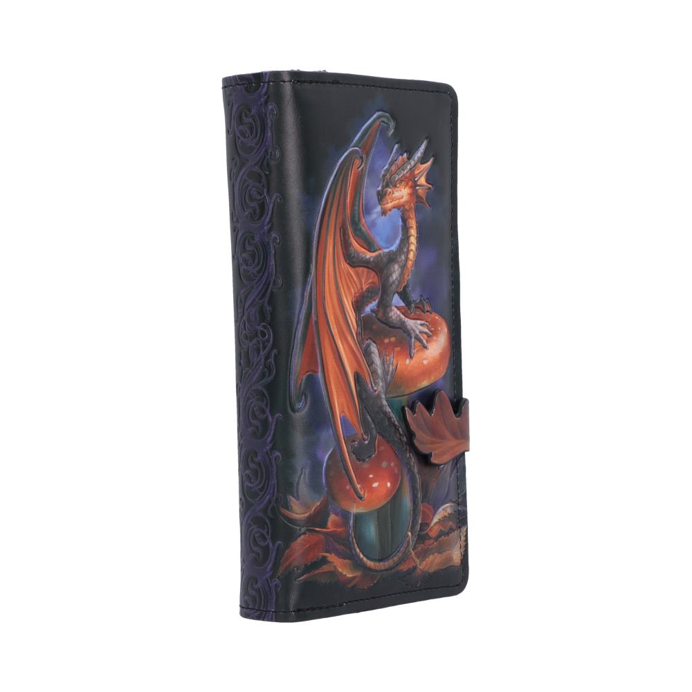 Anne Stokes Mushroom Dragon Embossed Purse 18.7cm