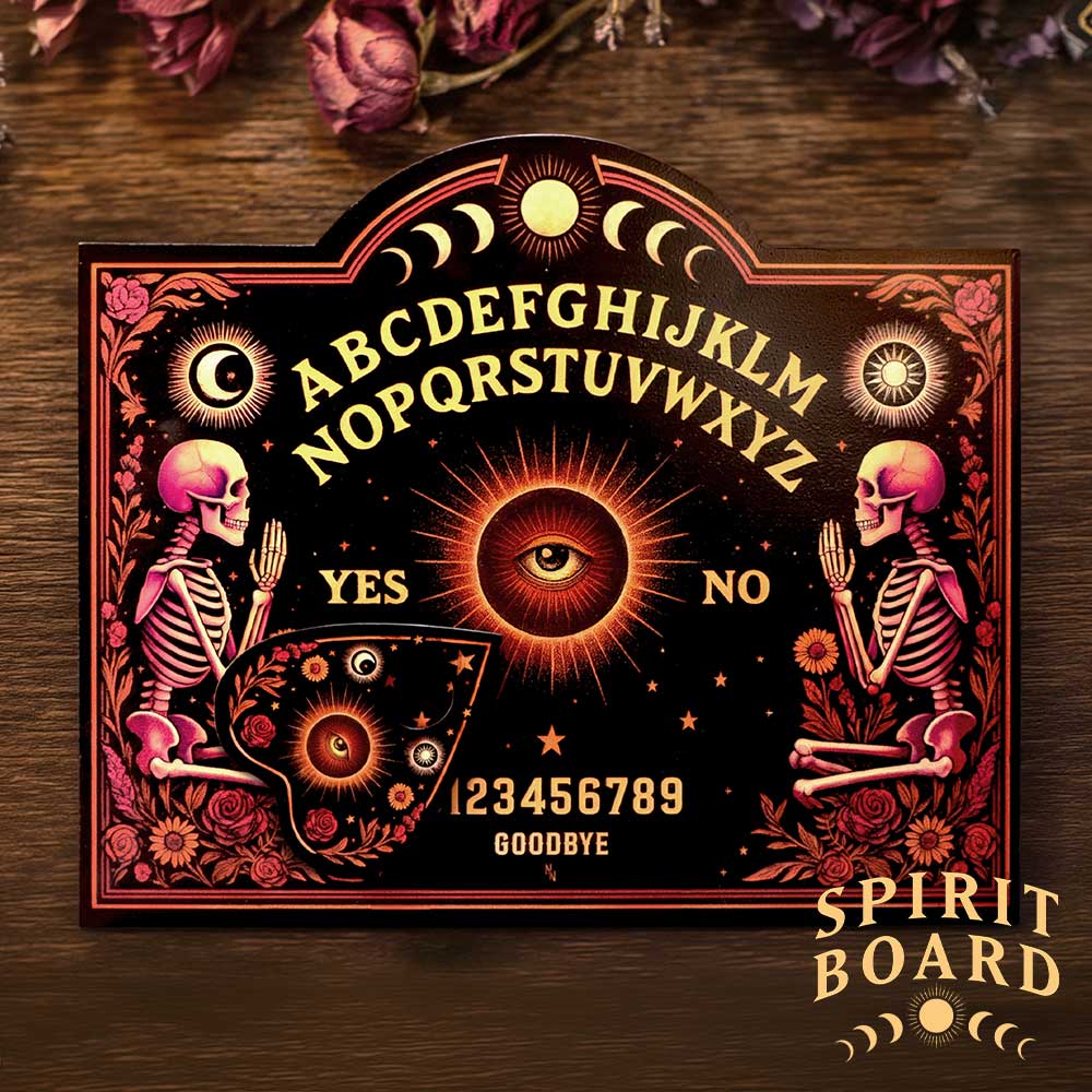Spirit Board Bloom with Planchette 42cm x 34cm