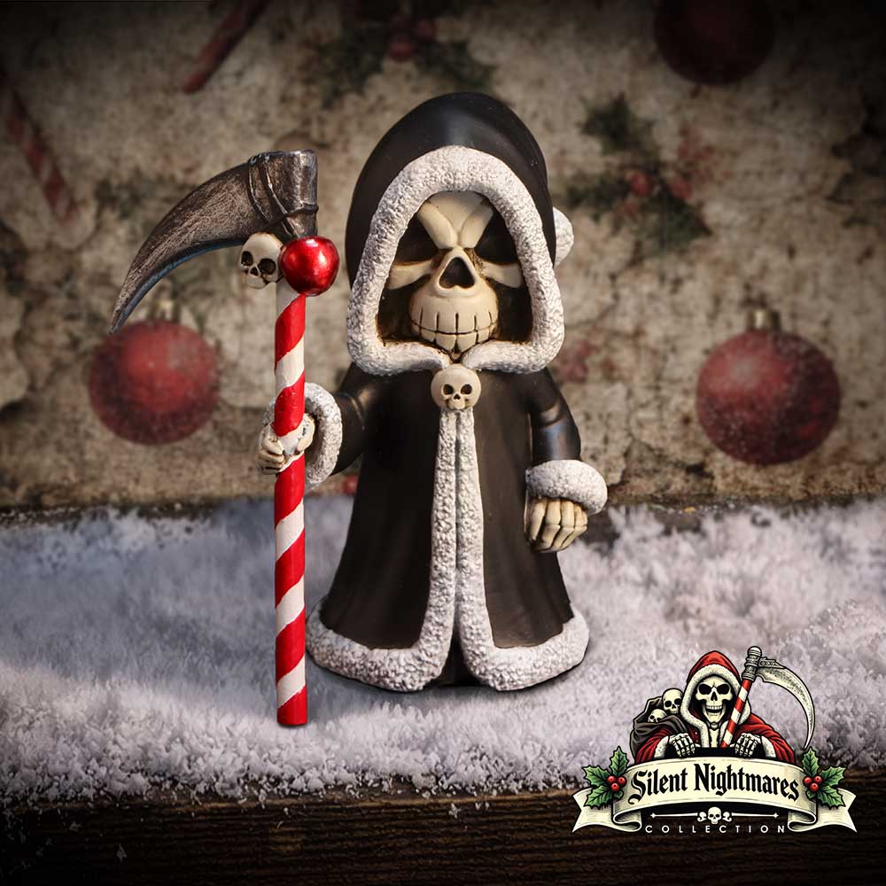 Grimbles Christmas Reaper Figurine 10cm