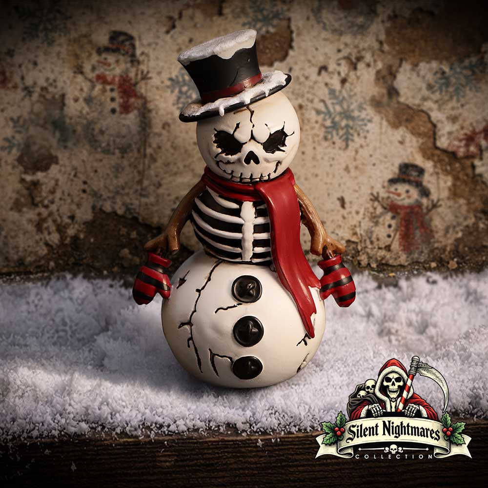 Jack Frost Christmas Snowman Figurine 10.3cm