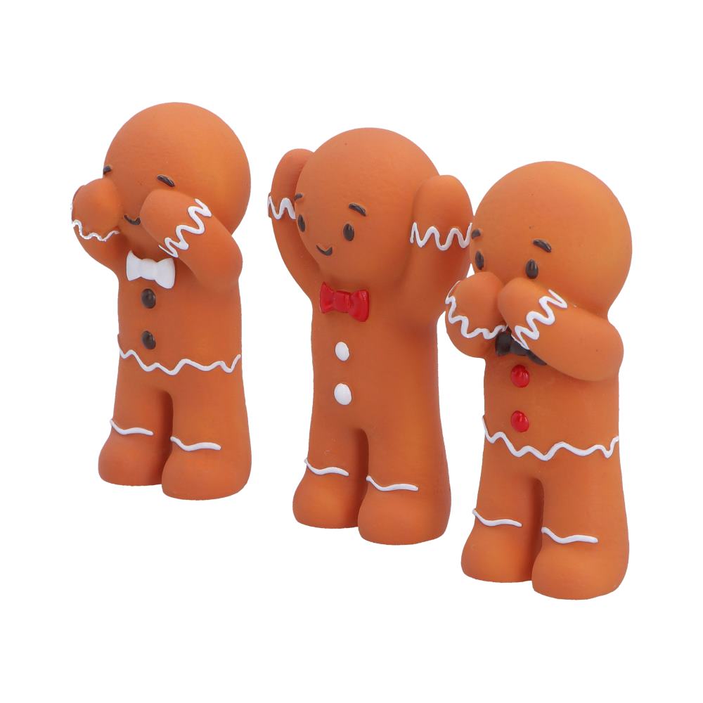 Three Wise Gingerbread figurine set 9cm