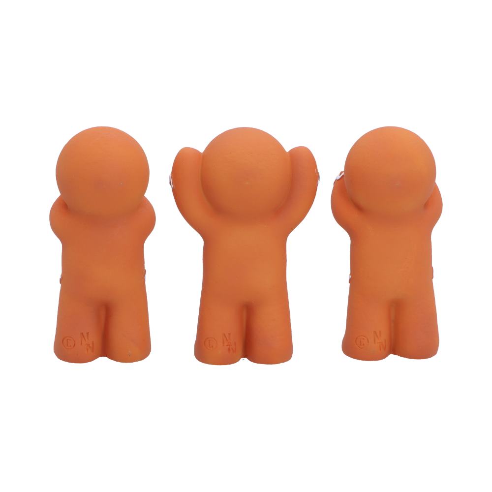 Three Wise Gingerbread figurine set 9cm