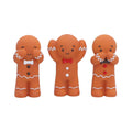 Three Wise Gingerbread figurine set 9cm
