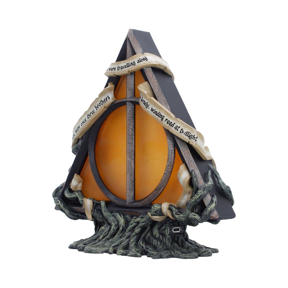 Official Harry Potter Deathly Hallows USB-C Lamp 22cm