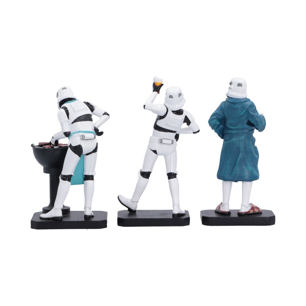 Original Stormtrooper Living for the Weekend Figurine set 10.5cm