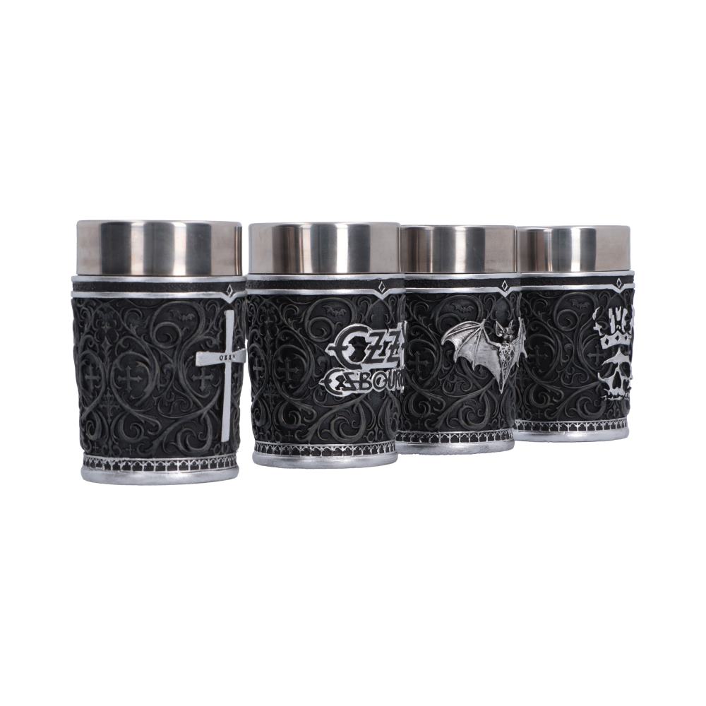Ozzy Osbourne Prince of Darkness Shot Glass set 8.6cm