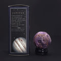 Ametyst Planet on a Sola Goldstone Stand - Jupiter
