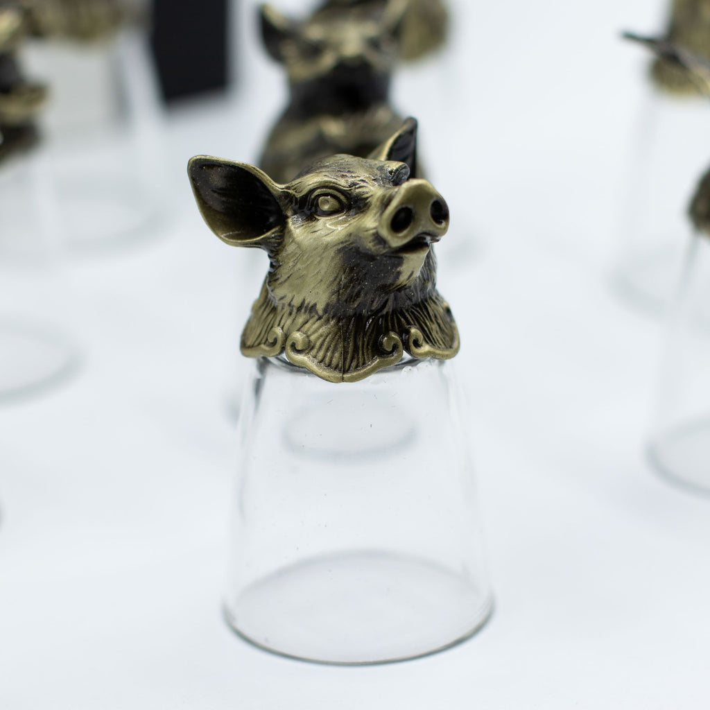 Gift Set of 12 Glasses (25ml) - Forest & Mystical Creatures