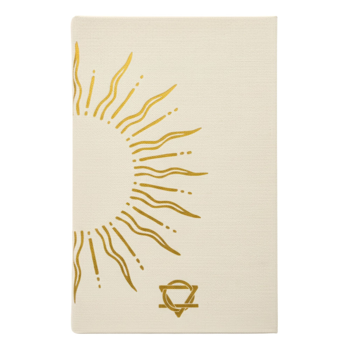 My Days are Full of Sun - Ivory Gratitude Journal with Gold Lining