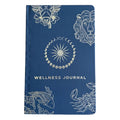 Midnight Blue Wellness Journal - Silver Zodiac