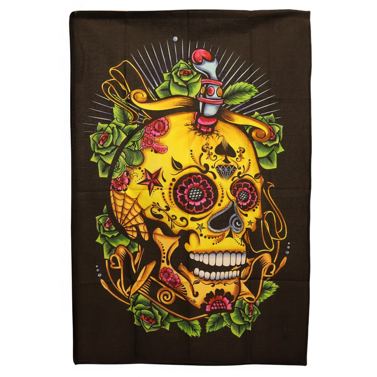 Cotton Wall Art (70x110cm) - Dead of the Dead Skull
