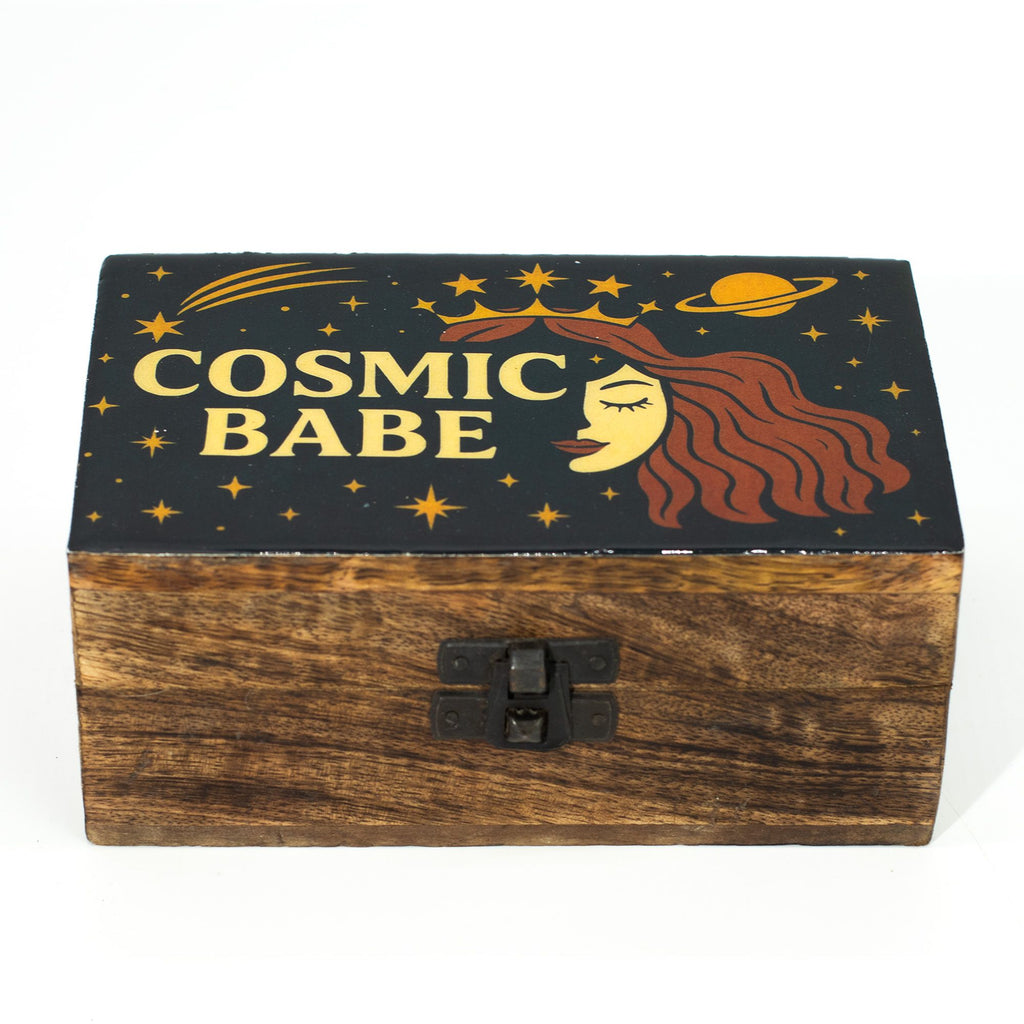 Cosmic Babe - Medium Enamelled Box