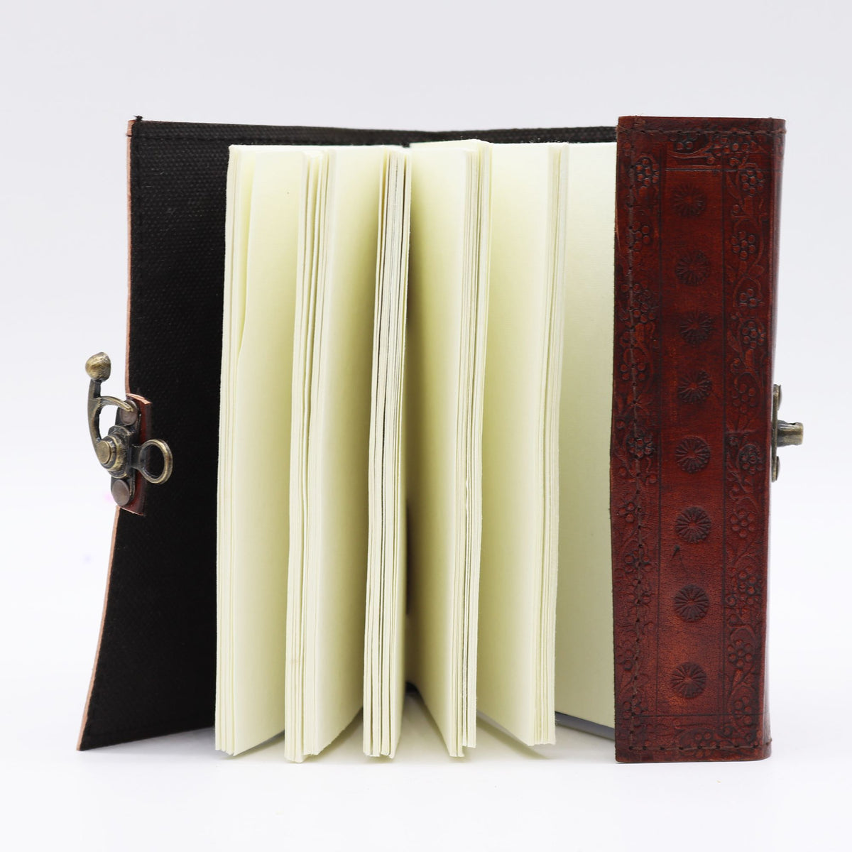 Two Dragons- Esoteric Notebook - Antique Grey