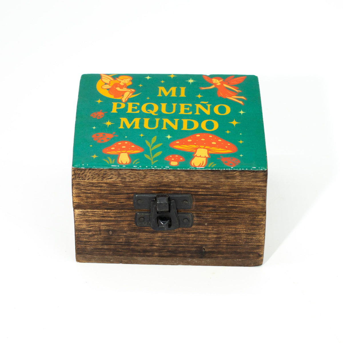 Mi Pequeno Mundo - Small Enamelled Box